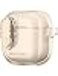 Amazing Thing MINIMAL for AirPods 4 (2024) case cover with Carabiner - Deset Titanium