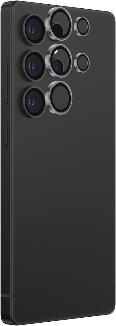 Amazing Thing Samsung Galaxy S25 ULTRA Camera Lens Protector Supreme Tempered Radix Glass - Titan Black