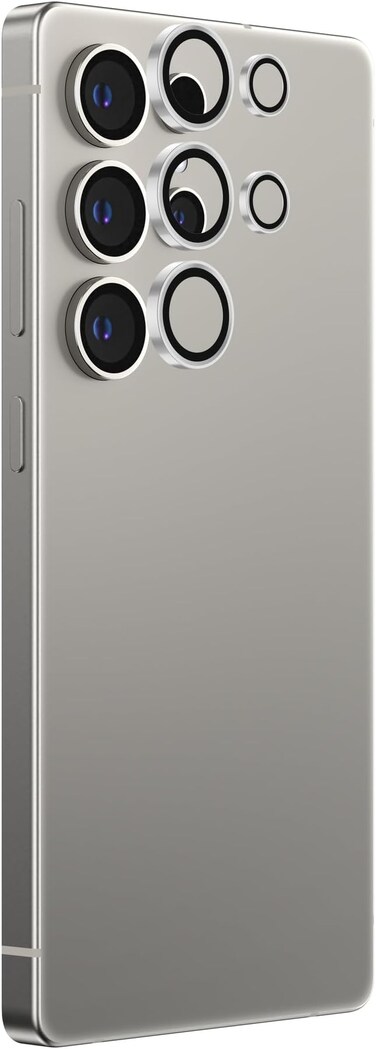 Amazing Thing Samsung Galaxy S25 ULTRA Camera Lens Protector Supreme Tempered Radix Glass - Silver
