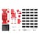 4M Kidz Robotix Dominobot &ndash; Build a Robot that Sets Up Dominoes Automatically, STEM Mechanical Engineering Kit for Kids Ages 8+