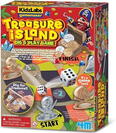 4M KidzLabs - جزيرة الكنز: الحفر واللعب