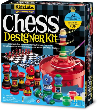 4M Motorised Spin/Chess Designer Kit (00-03452)
