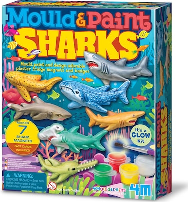 4M Mould &amp; Paint/Sharks (00-04785)
