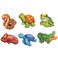 مجموعة 4M لتشكيل وتلوين الزواحف والبرمائيات - صبّ ولون 6 مجسمات للزواحف والبرمائيات على شكل مغناطيس أو شارات، حرفة يدوية من الجبس للأطفال من سن 5 إلى 12 عامًا مع بطاقات معلومات وألوان.