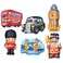 4M Mould &amp; Paint London Craft Kit (6 Magnets &amp; Badges)
