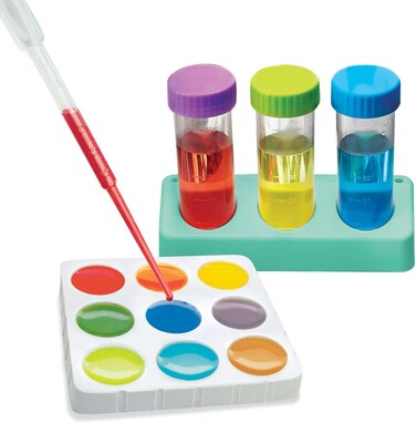 4M Kidzlabs Colour Science Kit &ndash; Explore Light &amp; Color Mixing with 6 Exciting Experiments , Diy Stem Activity Set For Curious Kids Ages 5+