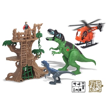 Dino Valley L&amp;S Stats Meekerorum Capture Copter Playset