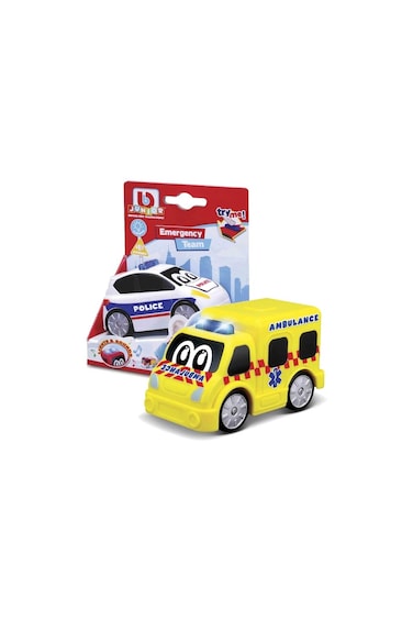 BBJunior Police Car-Fire Truck-Ambulance 16-85200