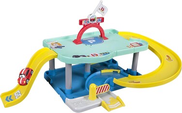 مجموعة سيارات لعبة بوراجو ماي فيرست تيون أب جراج مع لامبورغيني