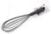 ORCHID ILB 12" SILICONE WHISK WITH SOFT HANDLE GREY