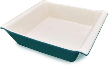 Rectangular Stoneware Baking Dish White – 20cm