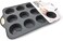 ORCHID ILB 12PCS SILICONE MUFFIN CAKE PAN GREY