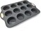 ORCHID ILB 12PCS SILICONE MUFFIN CAKE PAN GREY