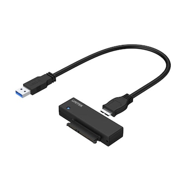 UNITEK USB 3.0 to SATA III Adapter with UASP Support for Fast Data Transfer, Compatible with 2.5&quot; and 3.5&quot; SATA HDD/SSD, Tool-Free Installation, Plug-and-Play Design