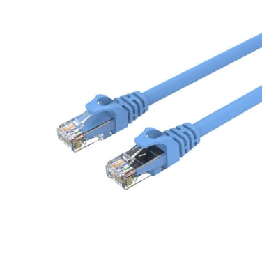 Unitek Cat 6 UTP RJ45 Ethernet LAN Network Cable, 15 Meter, High-Speed Gigabit Internet Patch Cord, Unshielded Twisted Pair, Durable PVC Jacket, Universal Compatibility &ndash; Blue