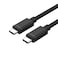 Unitek USB-C PD60W Charging Cable with USB 3.0 &ndash; 1 Meter USB-C to USB-C Cable, Supports 60W Power Delivery Fast Charging and 5Gbps High-Speed Data Transfer &ndash; Black
