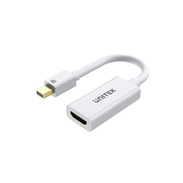 UNITEK 4K Mini DisplayPort to HDMI 1.4 Adapter - Supports 30Hz Ultra HD Resolution for Seamless Audio and Video Connectivity