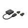 UNITEK HDMI to VGA Adapter with 3.5mm Audio Output   Includes Mini & Micro HDMI Adapters   High-Resolution Video Converter for PC, Laptop, Camera, and More   Stereo Audio Support