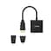 UNITEK HDMI to VGA Adapter with 3.5mm Audio Output   Includes Mini & Micro HDMI Adapters   High-Resolution Video Converter for PC, Laptop, Camera, and More   Stereo Audio Support