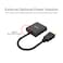 UNITEK HDMI to VGA Adapter with 3.5mm Audio Output   Includes Mini & Micro HDMI Adapters   High-Resolution Video Converter for PC, Laptop, Camera, and More   Stereo Audio Support