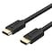 Unitek 4K 60Hz High Speed HDMI Cable – 2M Black – HDMI 2.0 Cable Supports Ultra HD 4K@60Hz, 18Gbps Bandwidth, HDR, Audio Return Channel, and HDCP 2.2 – Durable HDMI Cable