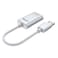 Unitek USB 2.0 External Sound Card Audio Adapter, Plug and Play Stereo Sound Converter for Headphones and Microphone, Compatible with Windows, macOS, and Linux, Compact Design – Silver