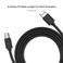 Unitek USB 2.0 to USB-B Cable – 2 Meter High-Speed Data Cable for Printer, Scanner, and External Hard Drive – Supports 480Mbps Transfer Rate – Durable and Reliable Connection – Black