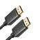 Unitek 2 Meter DisplayPort 1.2 Cable – Supports 4K@60Hz, 1440p@144Hz, 1080p@240Hz – High-Speed Display Cable for Gaming, Monitors, and Graphics – Ultra HD Video Transmission – Black
