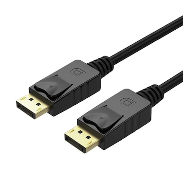 Unitek 2 Meter DisplayPort 1.2 Cable – Supports 4K@60Hz, 1440p@144Hz, 1080p@240Hz – High-Speed Display Cable for Gaming, Monitors, and Graphics – Ultra HD Video Transmission – Black
