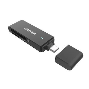 UNITEK USB-C Card Reader with 5-in-1 Multi-Functional Design for SD, Micro SD, CF, and MS Cards &ndash; High-Speed Data Transfer, Compact and Durable for Professional and Everyday Use