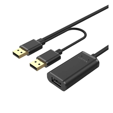 UNITEK USB 2.0 Active Extension Cable 20M - Boost Connectivity for Long-Distance Device Use