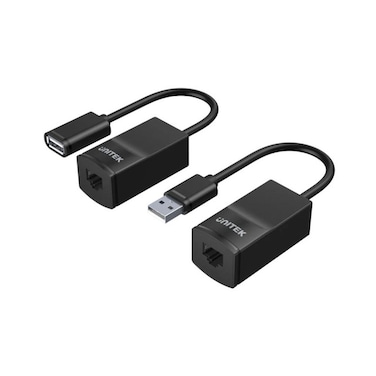 UNITEK USB Extender Over Cat 5/Cat 5e Ethernet Cable - High-Speed USB Signal Transmission for Devices Up to 50 Meters - Plug and Play, Compatible with USB 2.0/1.1, Ideal for Printers