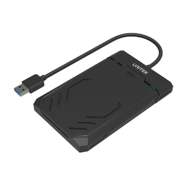 UNITEK DiskGuard Raiden 2.5-Inch SATA III Hard Drive Enclosure for 2.5” HDD and SSD – High-Speed USB 3.1 Gen 2 External Storage Case with Tool-Free Installation and Durable Aluminum Design