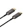 Unitek 4K HDMI Fiber Optic Cable – 15 Meters High-Speed HDMI 2.0 Cable – Supports 4K@60Hz, HDR, 18Gbps Bandwidth, HDCP 2.2 – Lightweight, Flexible, and EMI-Free Design – Black