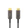 Unitek 4K HDMI Fiber Optic Cable – 15 Meters High-Speed HDMI 2.0 Cable – Supports 4K@60Hz, HDR, 18Gbps Bandwidth, HDCP 2.2 – Lightweight, Flexible, and EMI-Free Design – Black