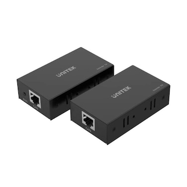 UNITEK HDMI Extender Over Ethernet 60M &ndash; Crystal-Clear 4K Transmission for Home and Office Use