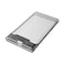 UNITEK DiskGuard Limpid R Transparent SATA III 2.5-Inch Hard Drive Enclosure for HDD and SSD with USB 3.0 High-Speed Data Transfer and Tool-Free Installation