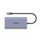 UNITEK uHUB O8+ 8-in-1 USB-C Hub with Dual Monitor Support, 100W Power Delivery, Ethernet Port, and Multi-Card Reader for Enhanced Connectivity