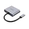 UNITEK uHUB Q4 Lite: The Ultimate 4-in-1 USB-C Hub with MST Dual Display, 4K HDMI, and 100W Power Delivery for Seamless Productivity