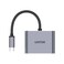 UNITEK uHUB Q4 Lite: The Ultimate 4-in-1 USB-C Hub with MST Dual Display, 4K HDMI, and 100W Power Delivery for Seamless Productivity