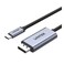 UNITEK 4K 60Hz USB-C to DisplayPort 1.2 Cable – High-Speed Video and Audio Transfer for Monitors, Laptops, and Gaming