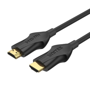Unitek 8K Ultra High Speed HDMI Cable 2M – HDMI 2.1 Braided Cable Supporting 8K@60Hz, 4K@120Hz, HDR, eARC, Dolby Vision & Atmos – Black
