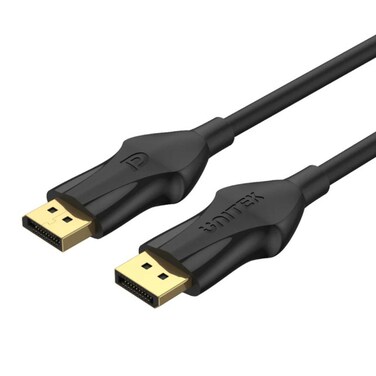 Unitek 8K DisplayPort 1.4 Cable 5 Meter, High-Speed DP Cable in Black with Support for 8K@60Hz, 4K@144Hz, 1440p@240Hz, HDR, Ideal for Gaming, Professional Monitors and High-Resolution Displays