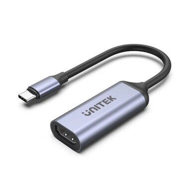UNITEK 8K USB-C to HDMI 2.1 Adapter   Ultra HD Visuals with HDCP2.3 for Gaming, Streaming, and Professional Displays