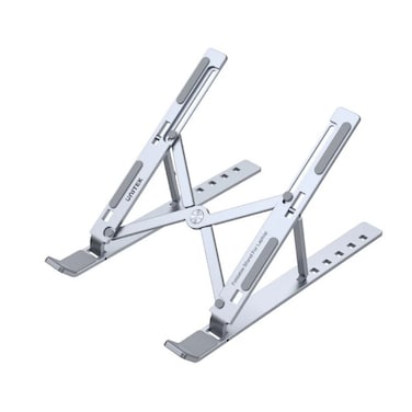 Unitek Premium Mechanical Foldable Laptop Stand: Ergonomic, Adjustable, and Portable Design for Maximum Comfort and Productivity