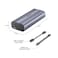UNITEK SolidForce Reefer Pro: High-Speed USB 40Gbps Enclosure for PCIe/NVMe M.2 SSDs with Advanced Cooling and Tool-Free Installation