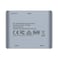 UNITEK 8K HDMI Bidirectional Switch: Dual 2-in-1 8K HDMI Splitter and Switcher with 8K@60Hz, 4K@120Hz, HDR10, 48Gbps Bandwidth, and 3D Support for TVs, Monitors, Gaming Consoles.