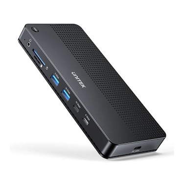 Unitek Universal Dual 4K KVM Docking Station: The Ultimate Multi-Device Hub with 100W Power Delivery, 4K Display Support, and Seamless KVM Switching for Productivity Professionals