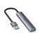UNITEK 4-in-1 USB-A Hub with High-Speed Data Transfer and Durable Aluminum Design for Seamless Multi-Device Connectivity