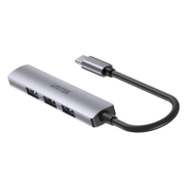 UNITEK 4-in-1 USB-C Hub with 4K HDMI, USB 3.0, SD/TF Card Reader, and Fast Data Transfer for Laptops and Smartphones